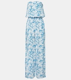 Melissa Odabash Naomi strapless cotton jumpsuit
