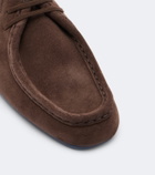 Jil Sander Hood suede loafers