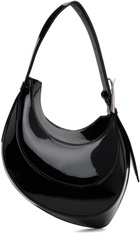 Mugler Black Small Patent Spiral Curve 02 Bag