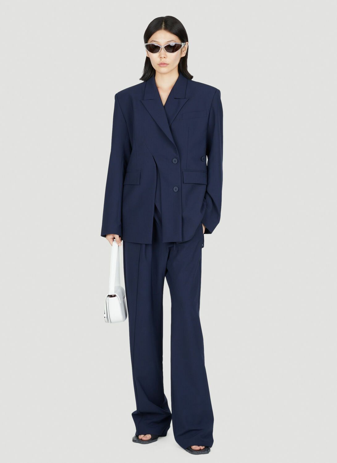 Ottolinger Signature Split Double-Breasted Blazer