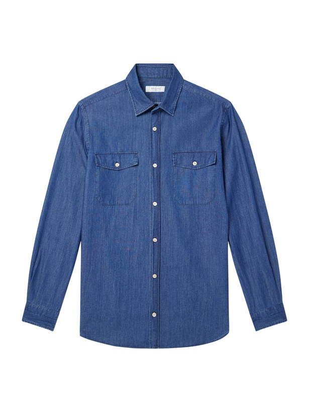 Photo: Boglioli - Denim Shirt - Blue
