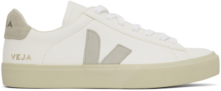 Photo: Veja White Leather Campo Sneakers
