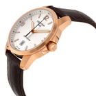 Certina DS Podium Silver Dial Brown Leather Mens Quartz Watch C0014103603701