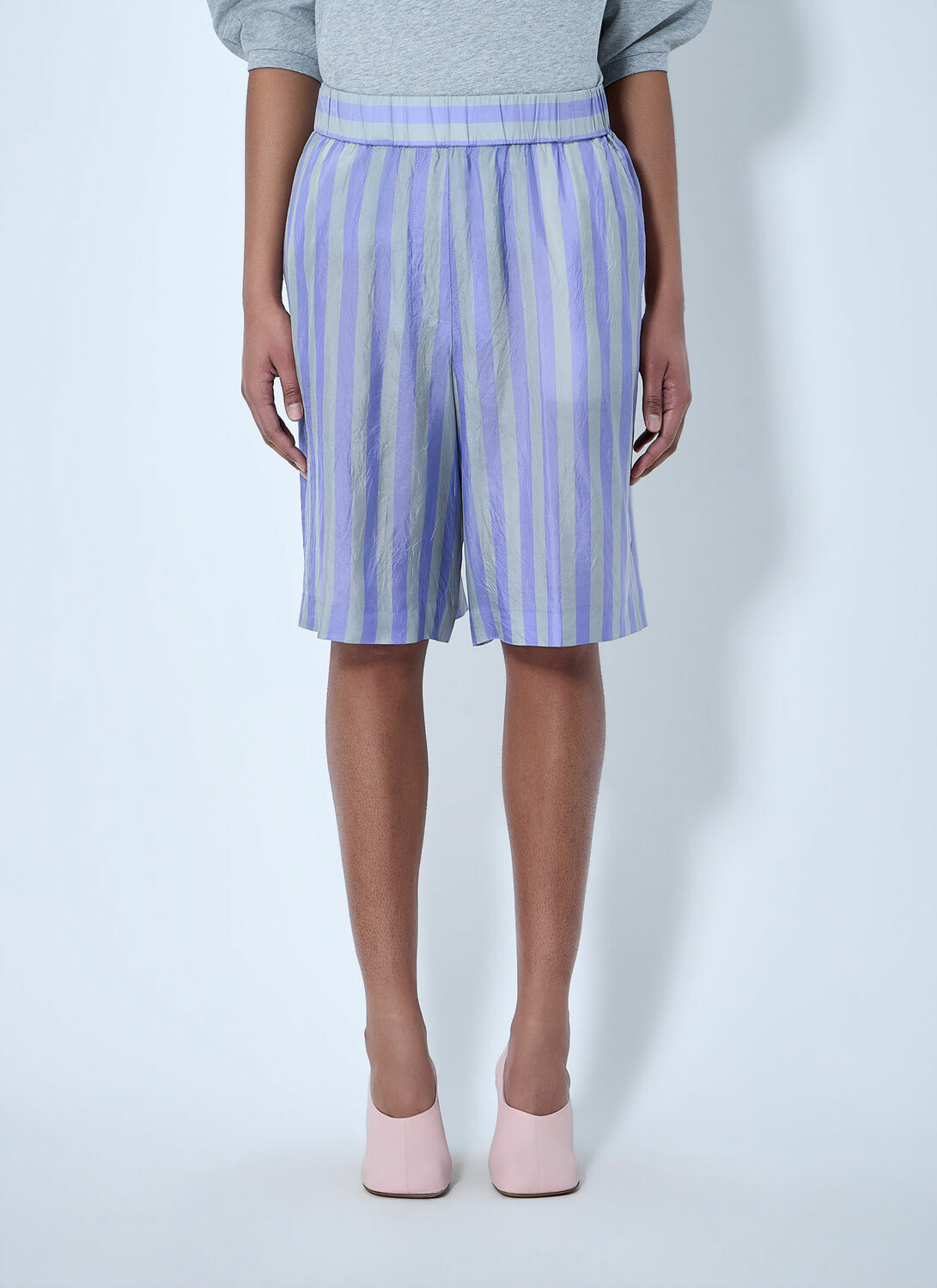 Dries Van Noten Striped Relaxed Shorts