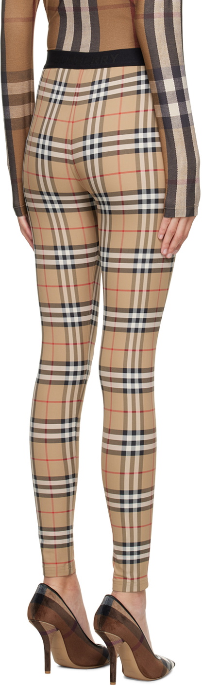 Burberry Beige Belvoir Leggings