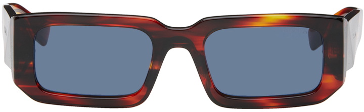 Photo: Prada Eyewear Brown Symbole Sunglasses