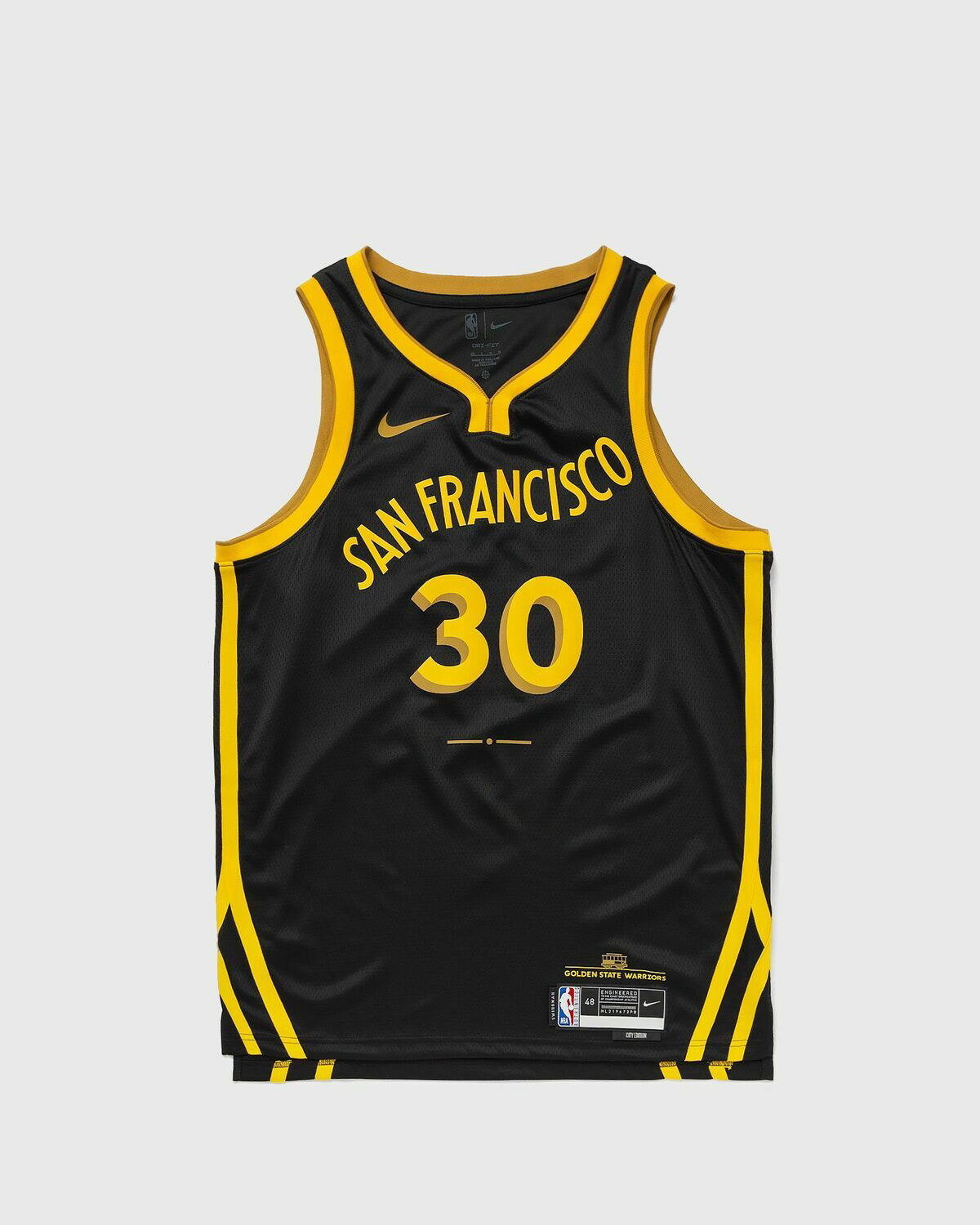 Nike Nba Swingman Jersey Golden State Warriors City Edition 2023 24 Stephen Curry 30 Black Jerseys Nike