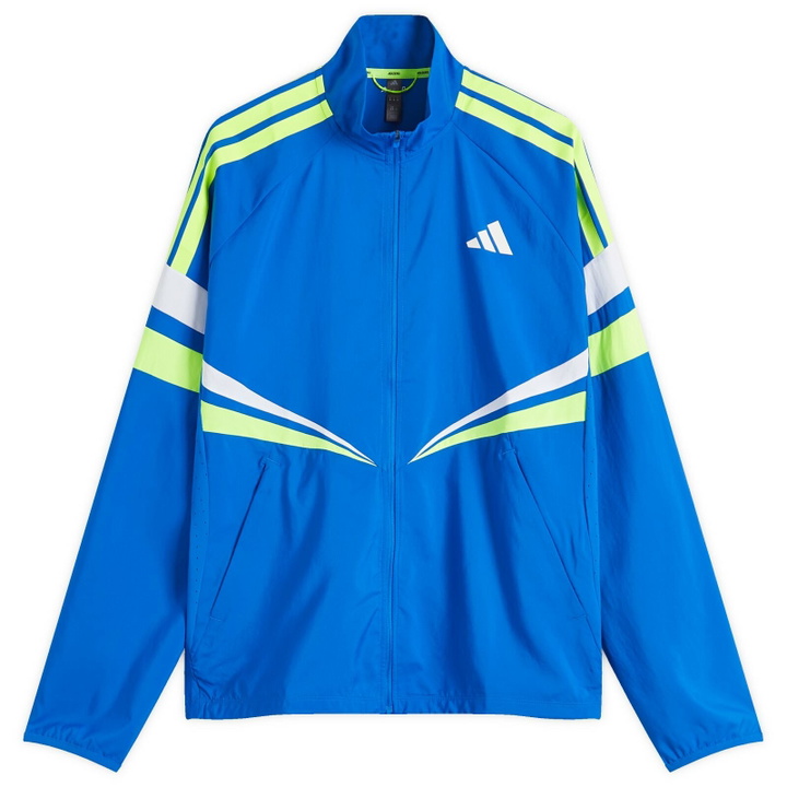 Photo: Adidas Running adidas Adizero Run Jacket in Blue