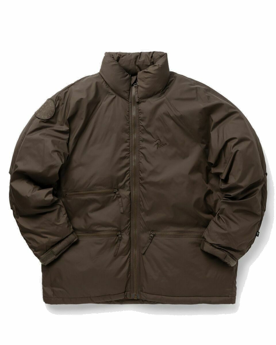 Photo: By Parra Canyons All Over Jacket Brown - Mens - Down & Puffer Jackets