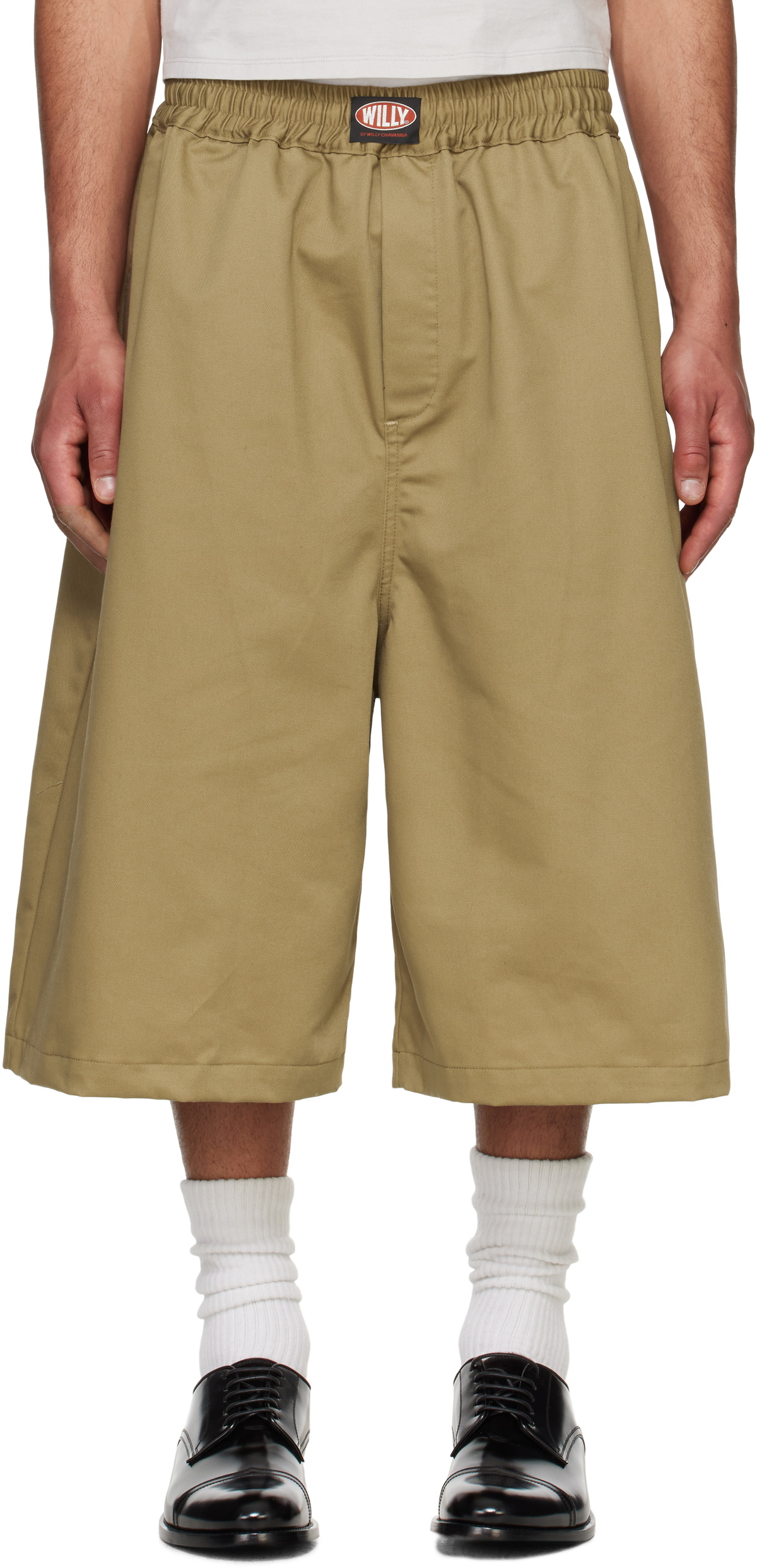 WILLY CHAVARRIA Khaki Kendrick Boxer Shorts Willy Chavarria