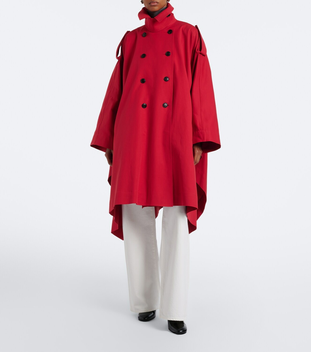 Róhe Cotton-blend trench coat