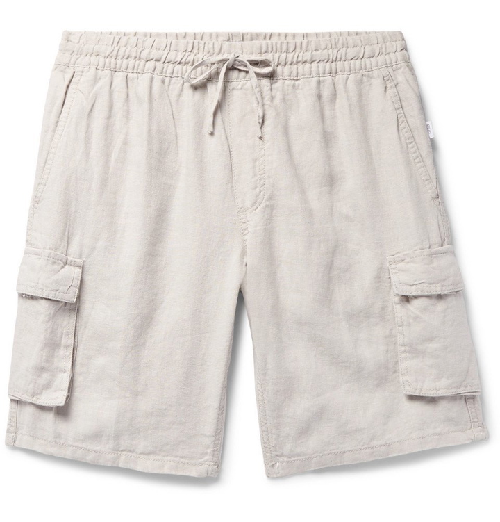 Photo: Onia - Tom Wide-Leg Linen Cargo Shorts - Men - Beige