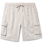 Onia - Tom Wide-Leg Linen Cargo Shorts - Men - Beige