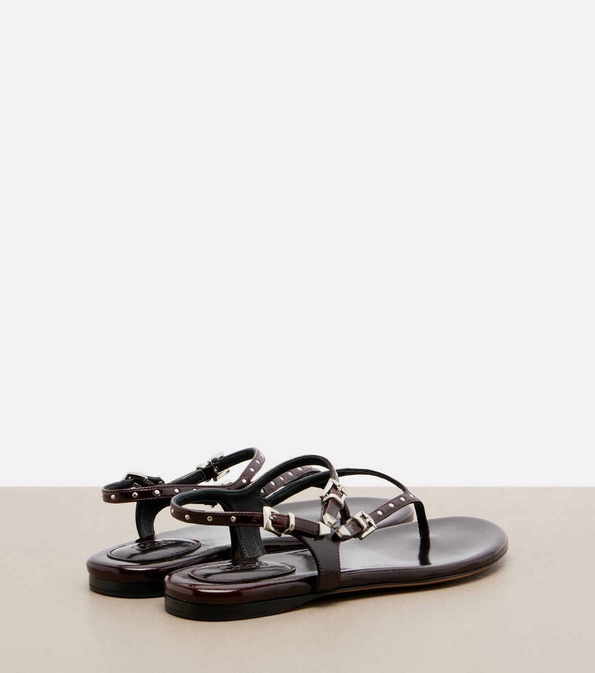 Chloé Susanna studded leather thong sandals