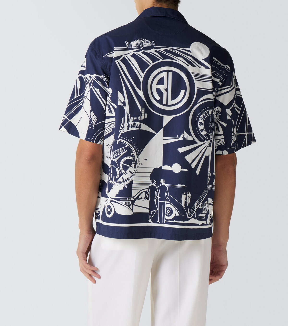 Ralph Lauren Purple Label Printed cotton shirt