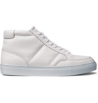 Officine Generale - Danny Leather High-Top Sneakers - White