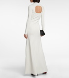 Victoria Beckham - Knitted turtleneck maxi dress