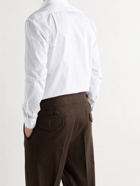 TURNBULL & ASSER - Checked Linen Shirt - White