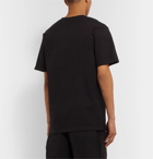 Stüssy - Logo-Print Cotton-Jersey T-Shirt - Black