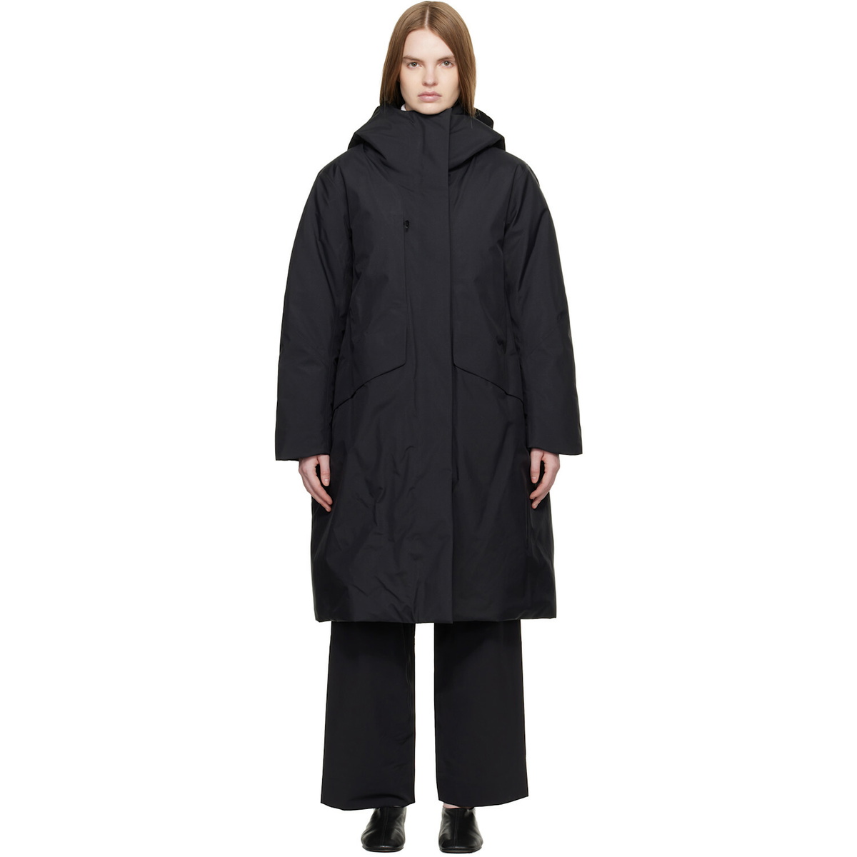 Veilance Black Ifora Down Parka