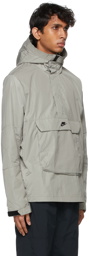 Nike Khaki Anorak Sportswear Hooded Jacket