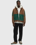 Awake HOODED JACKET Brown Mens Bomber Jacket