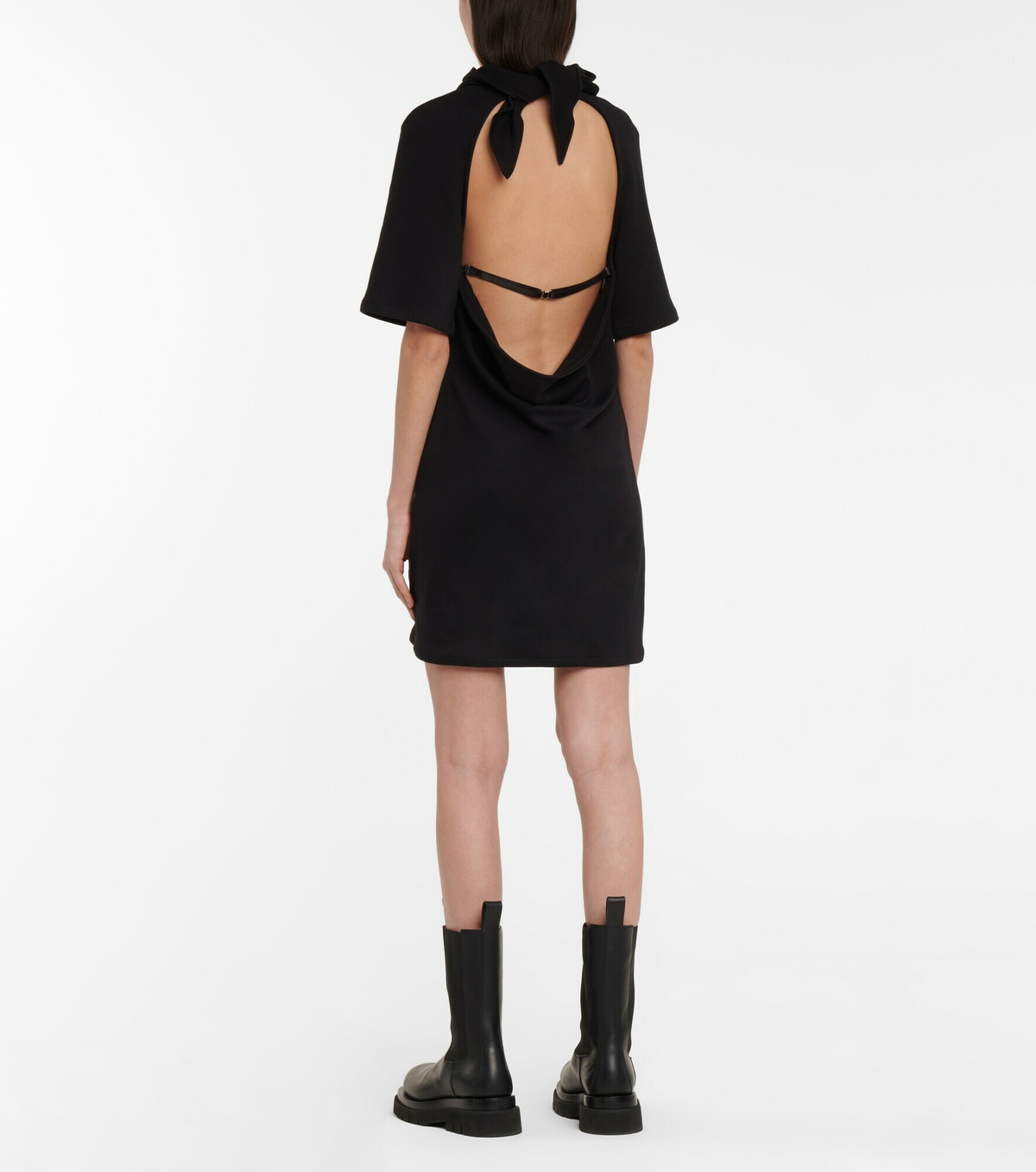 Off-White - Bandana cotton jersey minidress