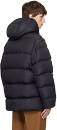 Emporio Armani Navy Convertible Down Jacket