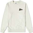 Pilgrim Surf + Supply Men's Team Crew Sweat in Oatmeal