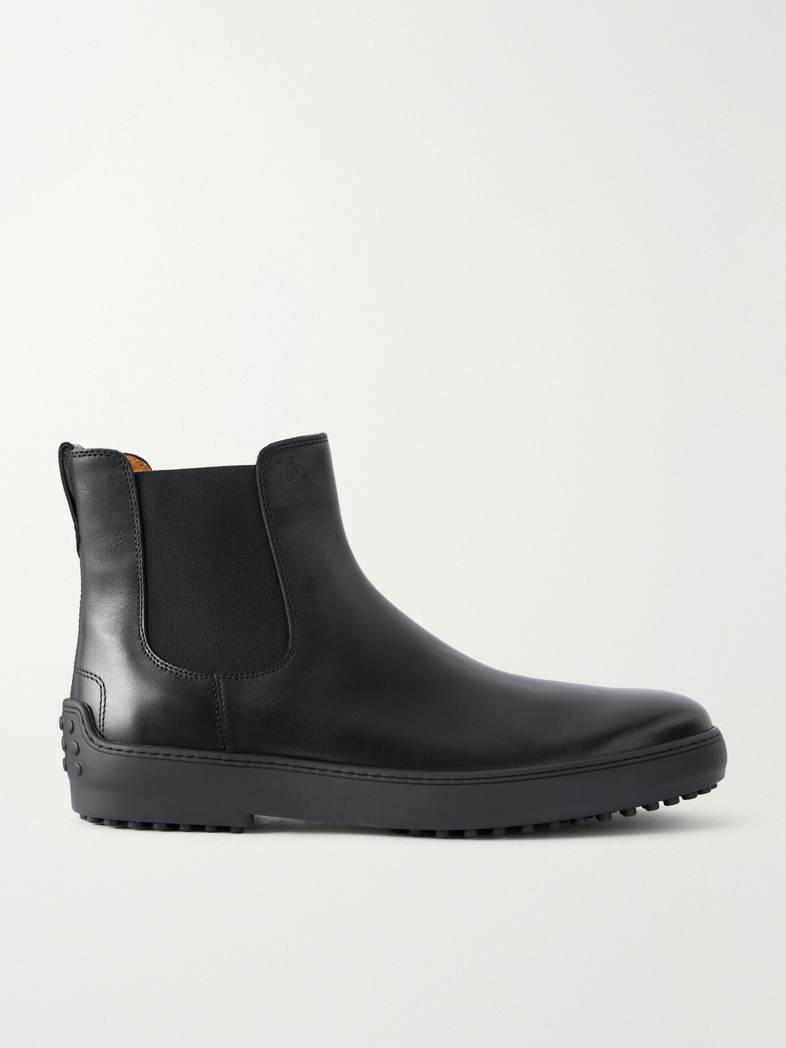 Tod's - Winter Gommino Leather Chelsea Boots - Black