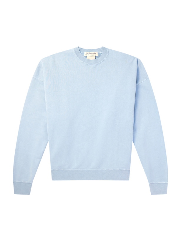 Photo: Remi Relief - Cotton-Jersey Sweatshirt - Blue