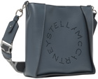 Stella McCartney Blue Logo Shoulder Bag