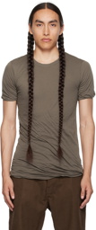 Rick Owens Gray Double T-Shirt