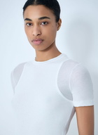 Jil Sander Crew Neck Fitted T-Shirt