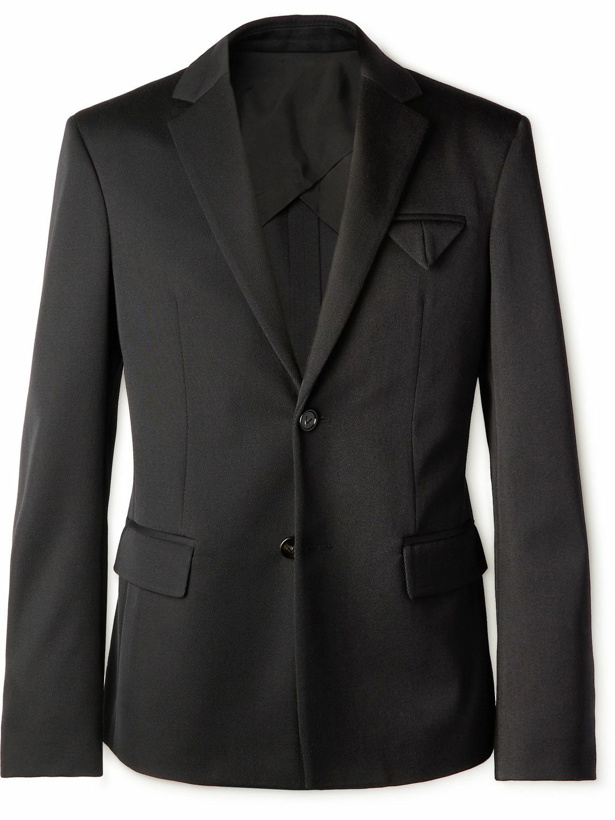 Photo: Bottega Veneta - Virgin Wool-Gabardine Suit Jacket - Black