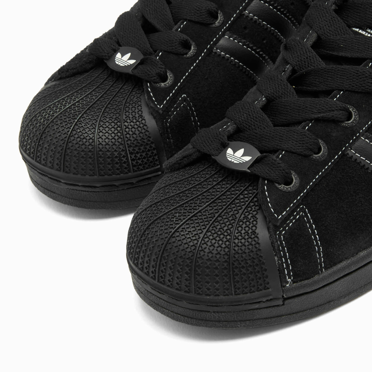 Adidas Superstar II Sneaker in Core Black/Core Black