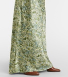 Veronica Beard Gemma printed silk-blend maxi dress