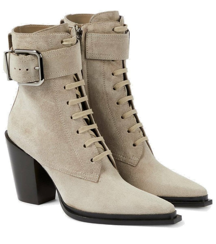 Photo: Jimmy Choo Myos suede ankle boots
