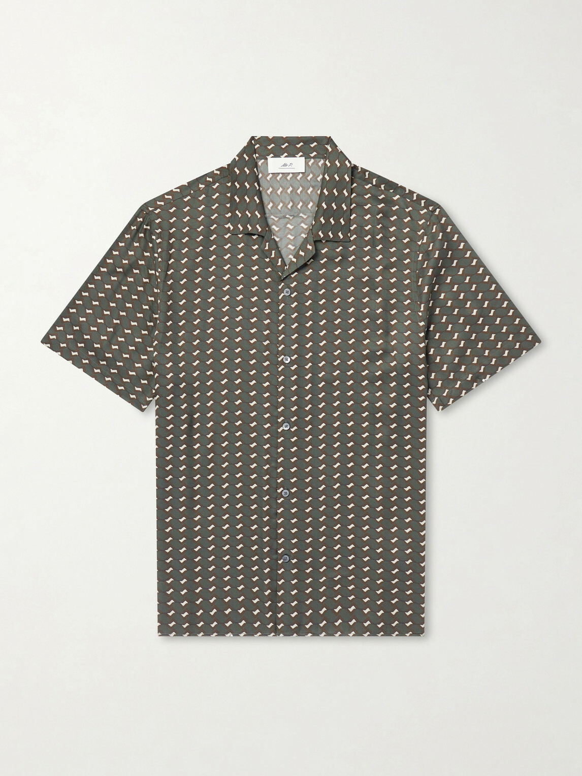 Mr P. - Wiggle Printed Shirt - Green