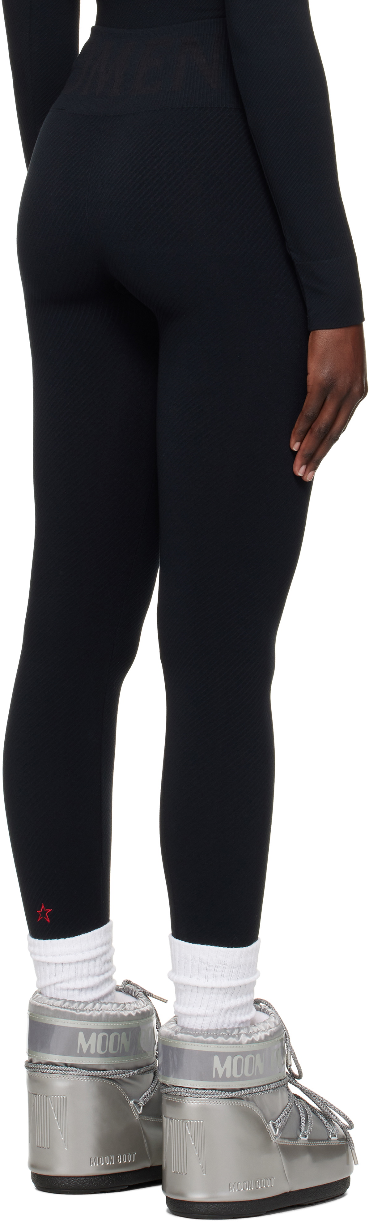 Perfect Moment Black Seamless Sport Leggings