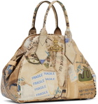 Vivienne Westwood Beige Yasmine Medium Bag