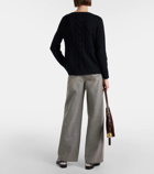 'S Max Mara Cable-knit cotton sweater