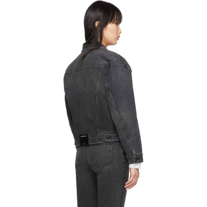 Alexander wang outlet black denim jacket