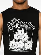 Charles Jeffrey Loverboy Black Graphic Print Tank Top