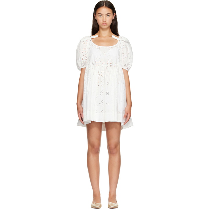 Photo: Sandy Liang White Hugo Midi Dress