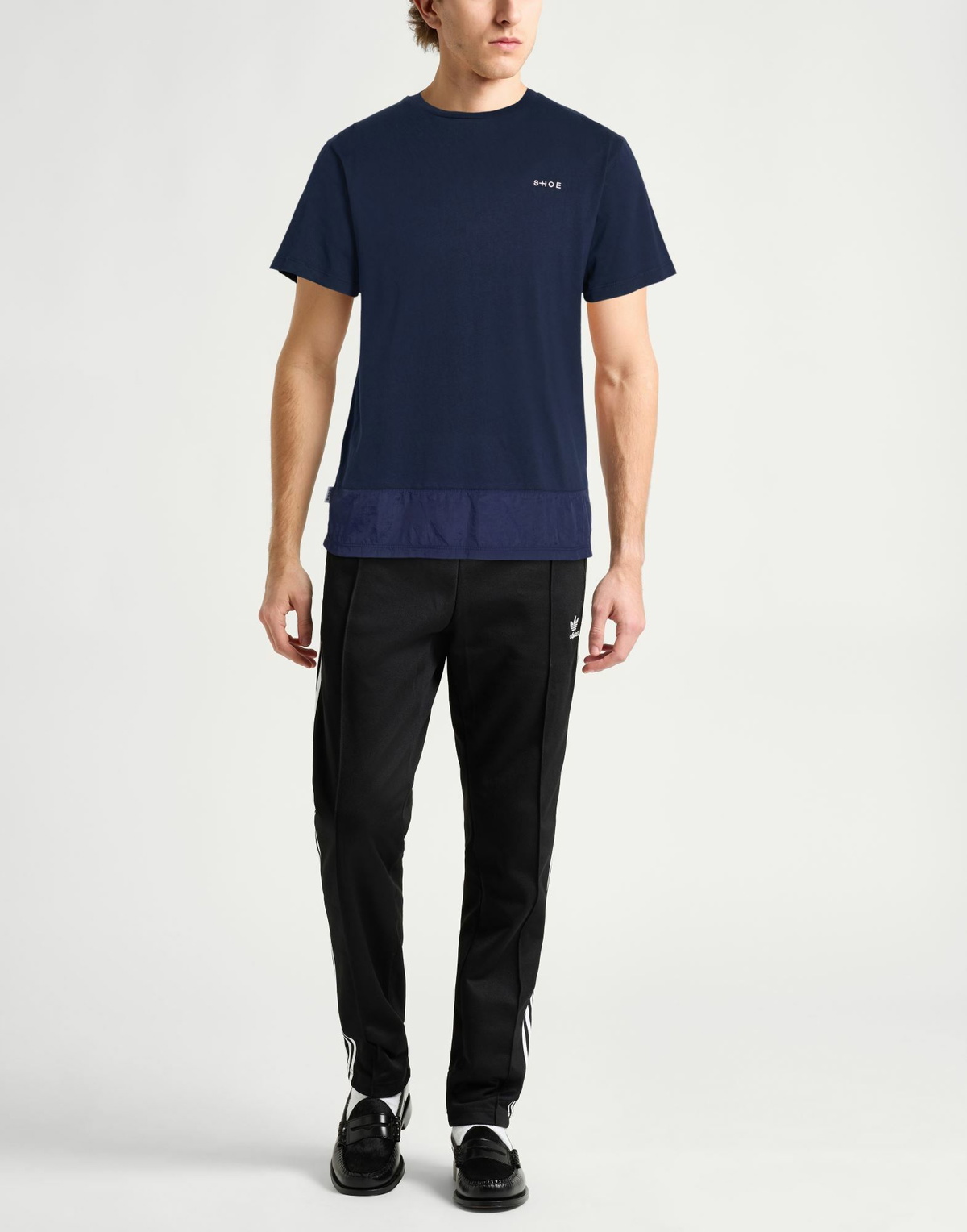 Shoe Mens T-shirt in Navy