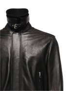 Dondup Nappa Leather Aviator Jacket