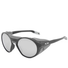 Oakley Men's Clifden Sunglasses in Matte Black/Prizm Snow 