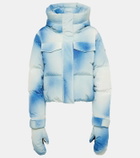 Goldbergh Ciel Blue printed ski jacket