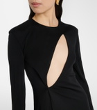 Tom Ford Cutout crêpe jersey gown